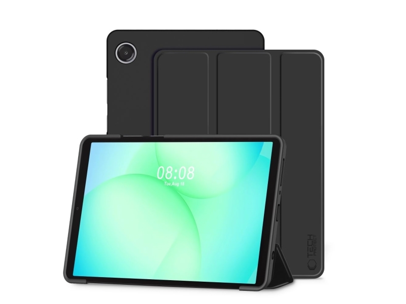 Tech-Protect Smartcase Tabletetui Til Samsung Galaxy Tab A9/A11 8.7 (Black)