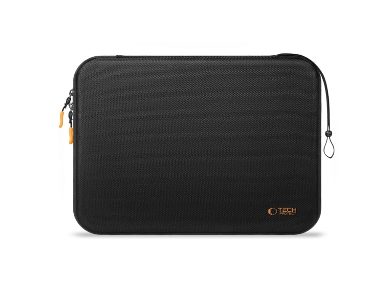 Tech-Protect Hardpouch Til 15-16" Laptops - Sort Og Orange