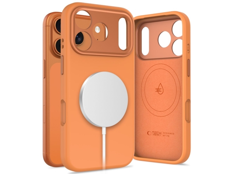 Tech-Protect Uniq Magsafe-Cover Til Iphone 17 Pro - Orange