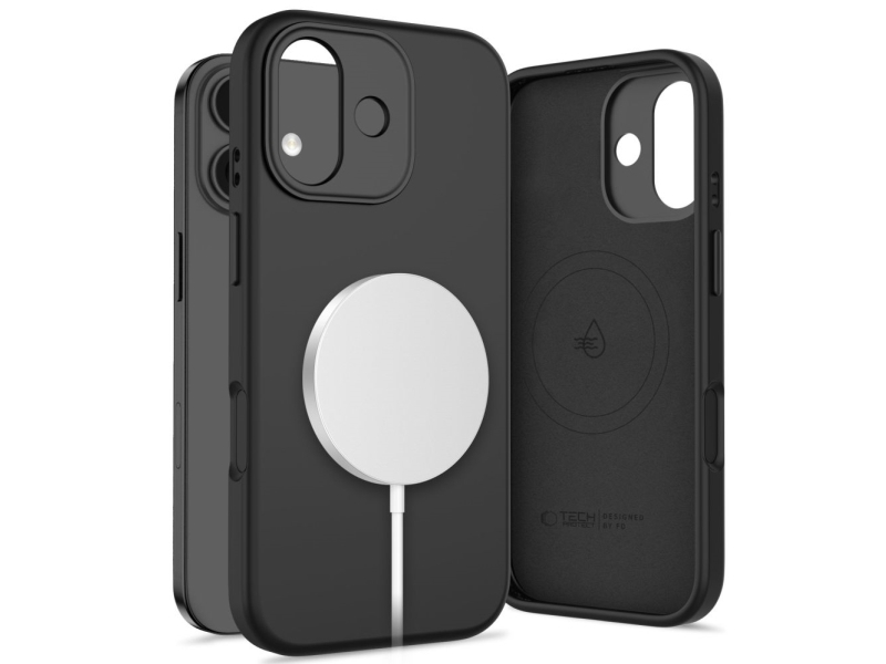 Tech-Protect Uniq Magsafe Hülle Für Iphone 17 - Schwarz