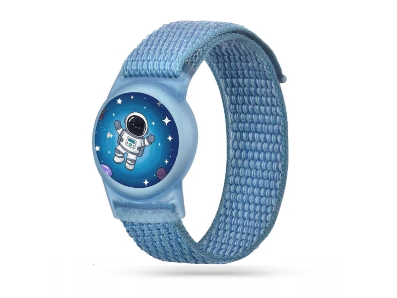 Tech-Protect Nylonarmband Für Apple Airtag 1/2 Blau