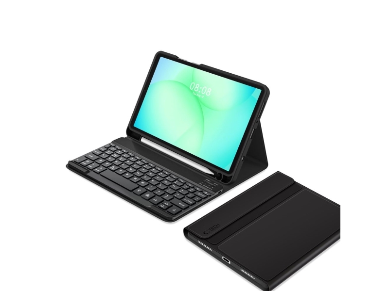 4kom.pl TECH-PROTECT SC PEN + keyboard til Galaxy Tab A9/A11 8.7 X110/X115/X133/X135 sort