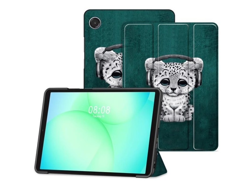 Tablet-Hülle 4Kom.Pl Smartcase Für Galaxy Tab A9 / A11 8,7 (X110 / X115 / X133 / X135) Sad Cat