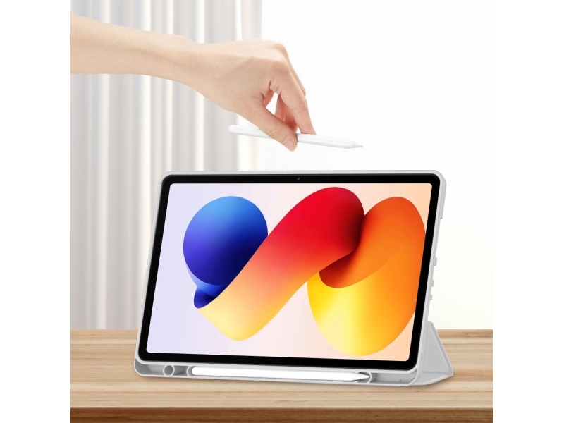 Tech-Protect SmartCase Pen Case for Xiaomi Poco Pad M1 / Redmi Pad 2 Pro 12.1 - Grey