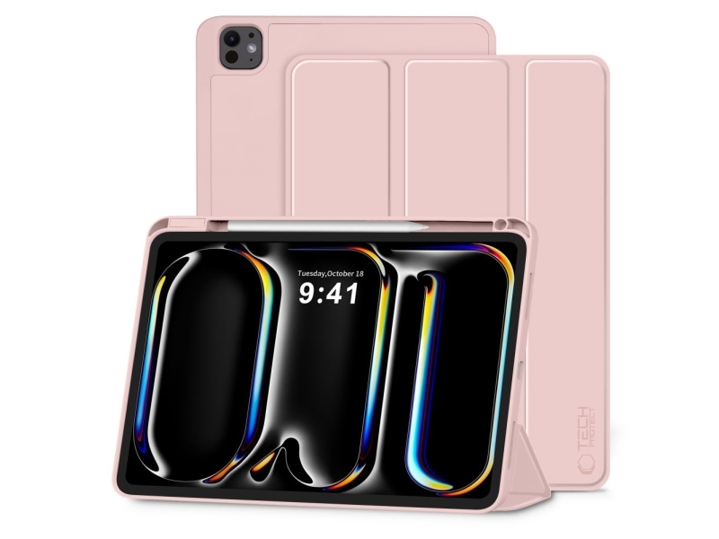 TECH-PROTECT SC PEN etui til iPad PRO 11” 5/6 2024-2025 PINK