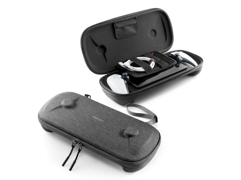 SPIGEN Klasden pouch til Sony PlayStation Portal Remote - charcoal grey