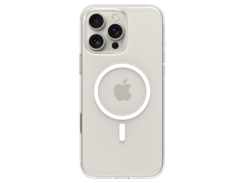 Spigen Thin Fit T (Mag Fit), Cover, Apple, Iphone 16 Pro Max, 17,5 Cm (6.9"), Transparent, Hvid