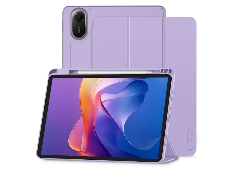 Etui Til Tablet 4Kom.Pl Tech-Protect Sc Pen Til Xiaomi Redmi Pad 2 11.0 Violet