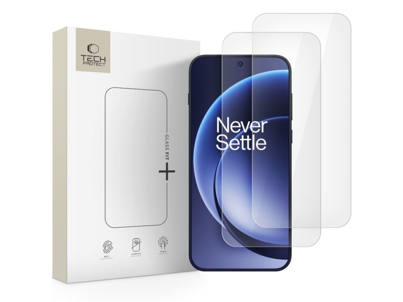 Tech-Protect Glass Fit+ Hærdet Glas 2-Pak Til Oneplus 15