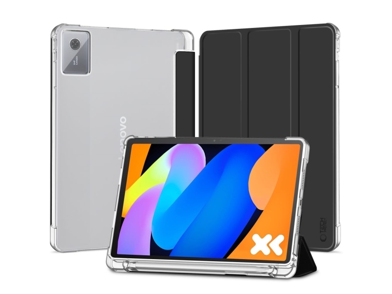 4Kom.Pl Tech-Protect Sc Pen Hybrid-Stift Für Lenovo Idea Tab 11.0 Tb-336, Schwarz