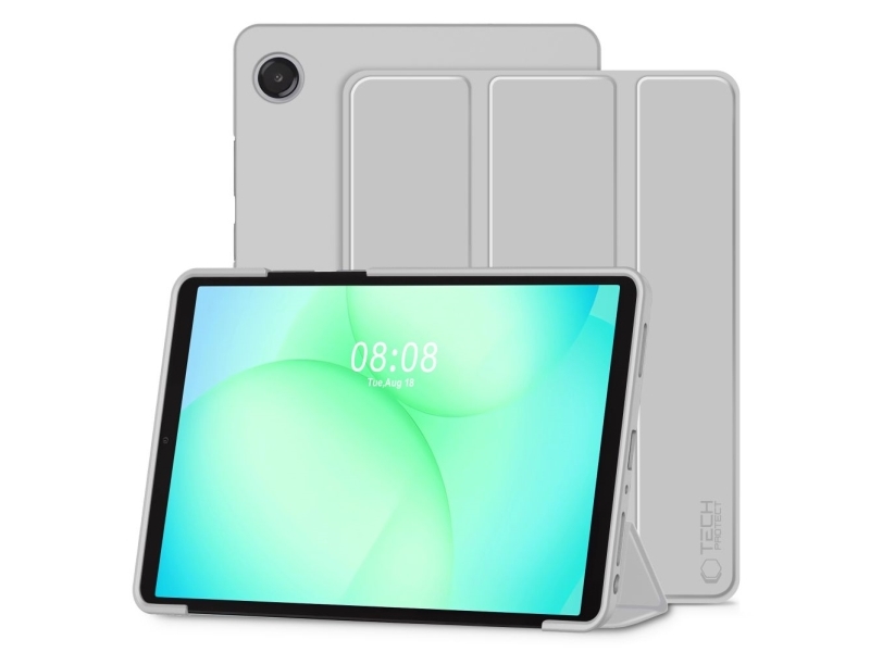 4Kom.Pl Tech-Protect Smartcase Case Für Galaxy Tab A9+ / A11+ Plus 11.0 Grey (X210 / X215 / X216 / X230 / X235 / X236)