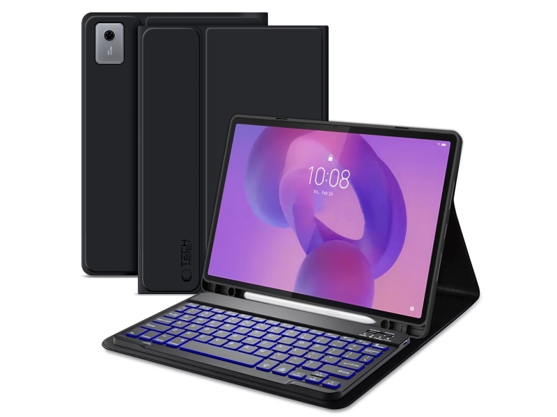 TECH-PROTECT SC PEN + keyboard etui til Lenovo Idea Tab Plus 12,1 TB-361