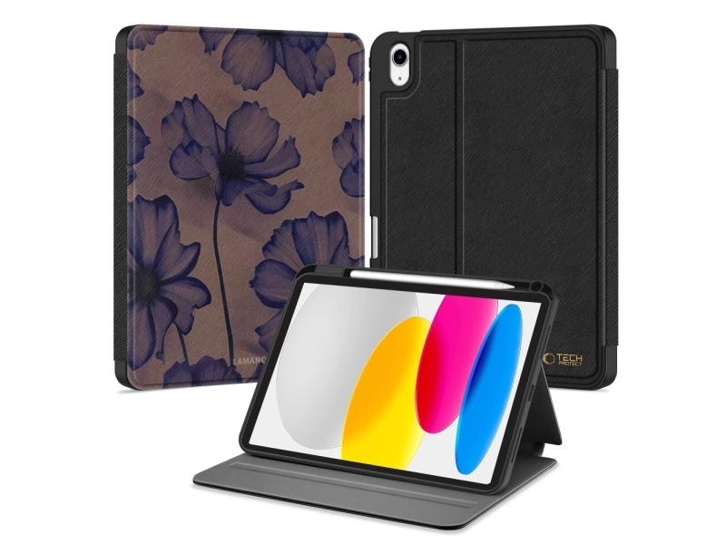 Tech-Protect Lamano Tabletcover Til Ipad 10,9" (10/2022, 11"/2025) Velvet Night