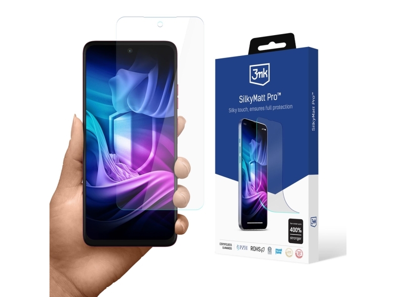 3Mk Silky Matt Pro Schutzfolie Für Motorola Moto G57 Power (Matt)