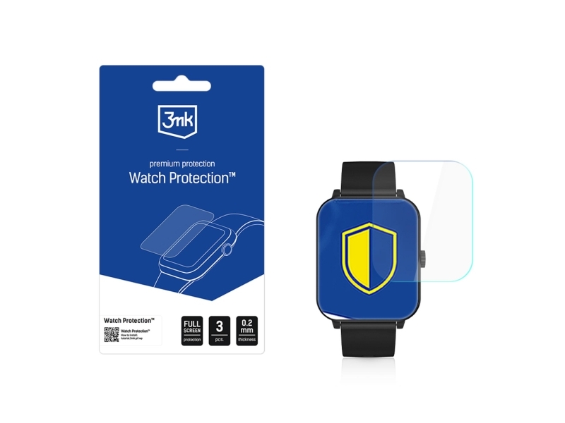 3Mk Uhren-Schutz Arc Für Niceboy Watch Lite 4 – Displayschutzfolie