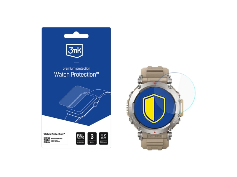 3Mk Hybrid Glass Til 3Mk Smartwatch-Skærm Watch Protection Flexibleglass Til Amazfit T-Rex Ultra