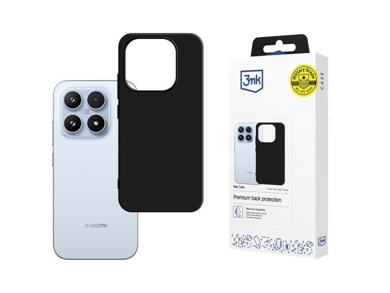 3Mk Matt Case Etui Til Xiaomi 17 Sort