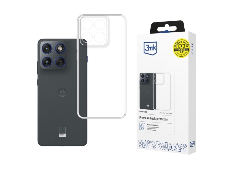 3Mk Clear Case Für 3Mk Motorola Edge 70 - 3Mk