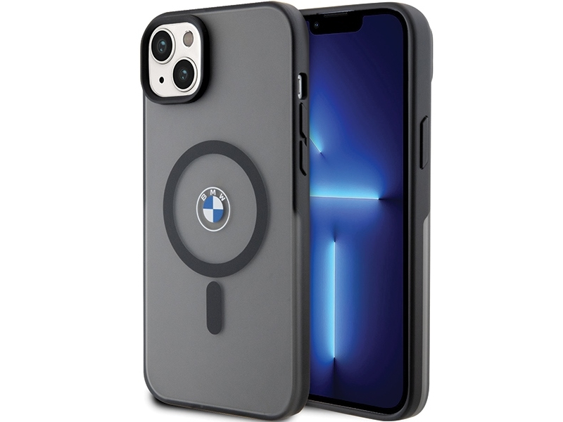 Bmw Signature Magsafe Case Für Iphone 14 Plus/15 Plus - Schwarz