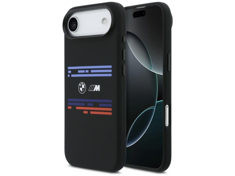 Bmw M Silicon Horizontal Line Magsafe Cover Til Iphone Air - Sort