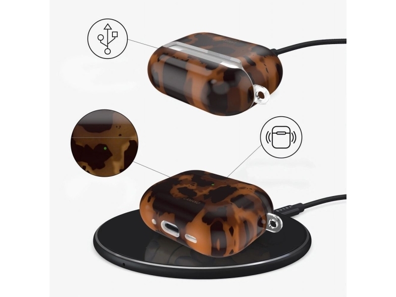 4Kom.Pl Tech-Protect Lamano Cover Til Apple Airpods Pro 1/2 Panther