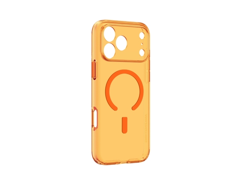 Amazingthing Minimal Mag Lens Case Til Iphone 17 Pro Max - Orange