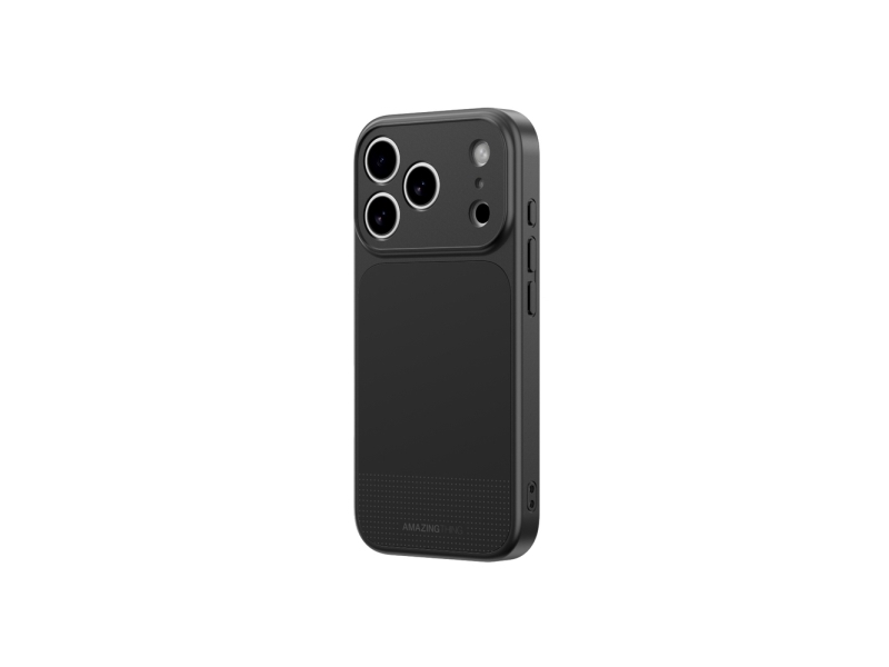Amazingthing Minimal Mag Full-Cover Case Für Iphone 17 Pro Max - Schwarz