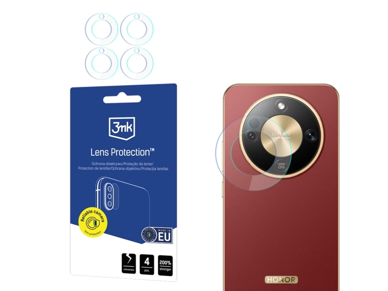 3Mk Beskyttelse Til Kamerobjektiv 3Mk Lens Protection Til Honor Magic8 Lite (4 Stk.)