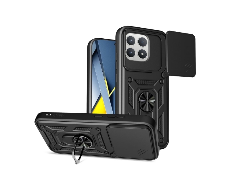 Tech-Protect Camshield Pro Hülle Für Xiaomi Poco F8 - Schwarz