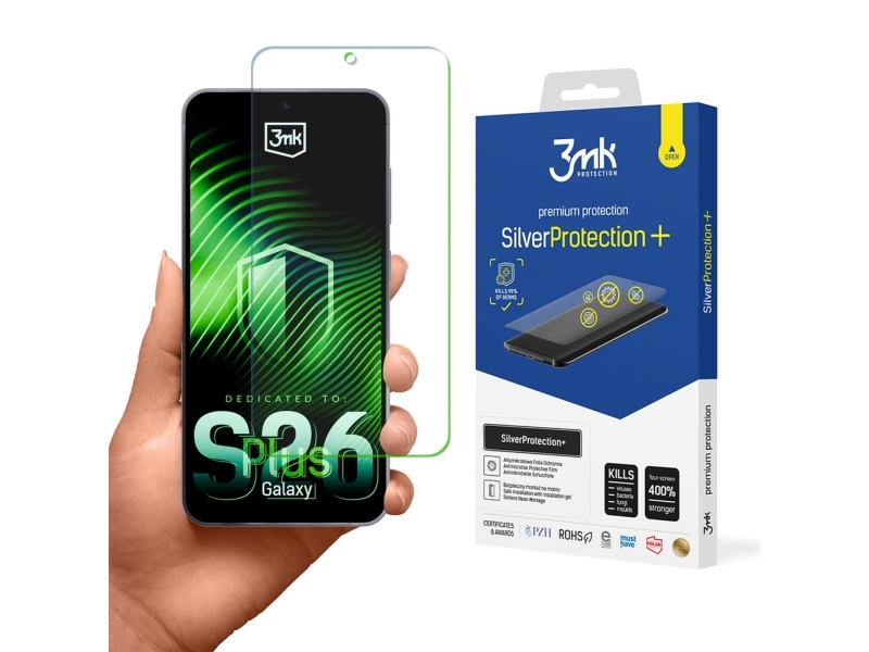 Lcd Apsauginė Plėvelė 3Mk Sidabrinis Schutz+ Samsung S947 S26 Plus