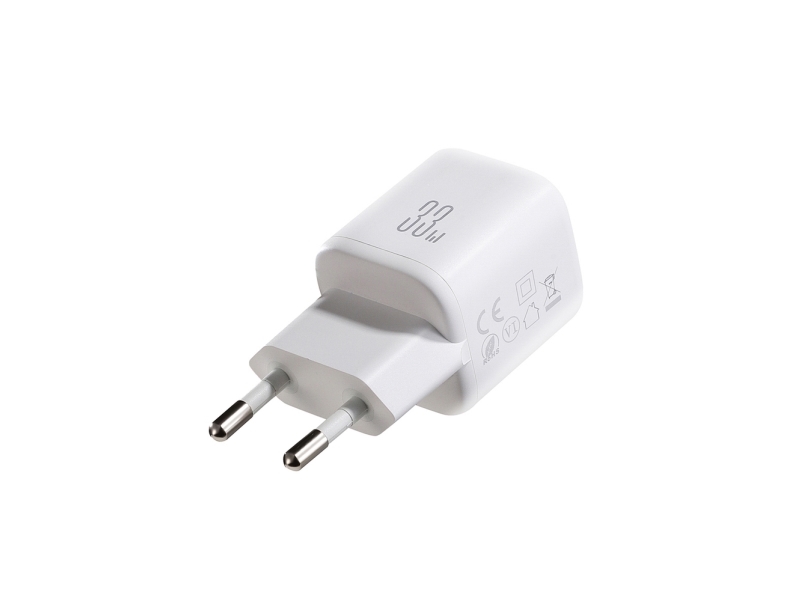 Joyroom Netoplader 33W Usb-A + Usb-C Med 60W Usb-C Til Usb-C Kabel 1 M, Hvid (Jr-Tg7)