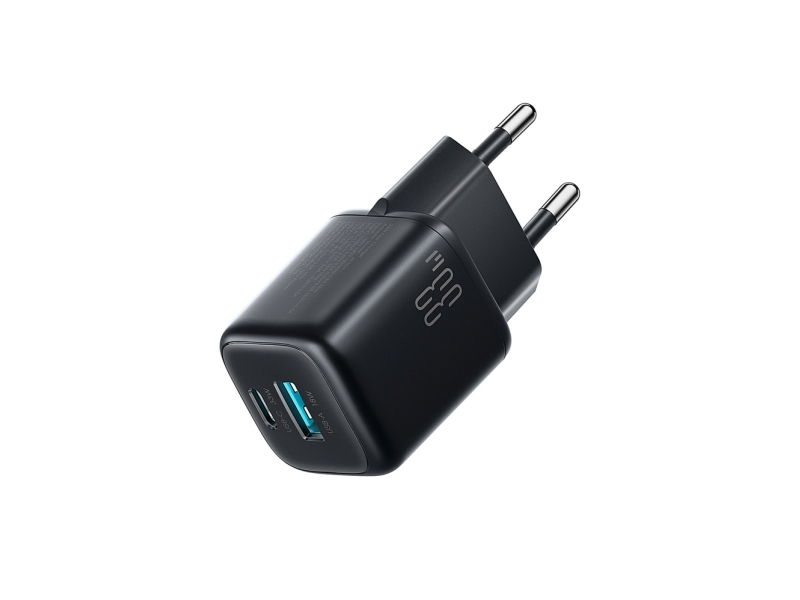Netoplader Joyroom Joyroom Jr-Tg7 33W Usb-A + Usb-C Med 60W Usb-C Til Usb-C Kabel 1 M Sort