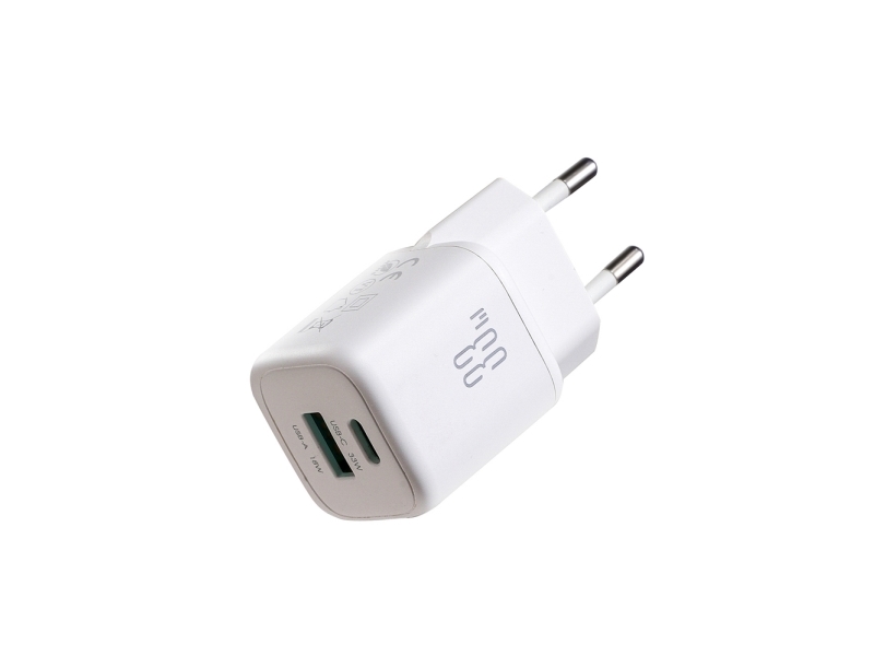 Joyroom Netoplader Jr-Tg7 33W Usb-A + Usb-C - Hvid