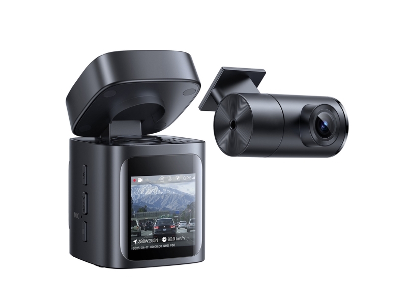 Autokamera Baseus Primetrip Vd1 Pro 4K + 1080P Mit Akku - Schwarz