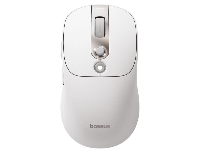 Baseus Funkmaus Baseus Editor Mit Akku 800 Mah Und Akkustandsanzeige - Weiß