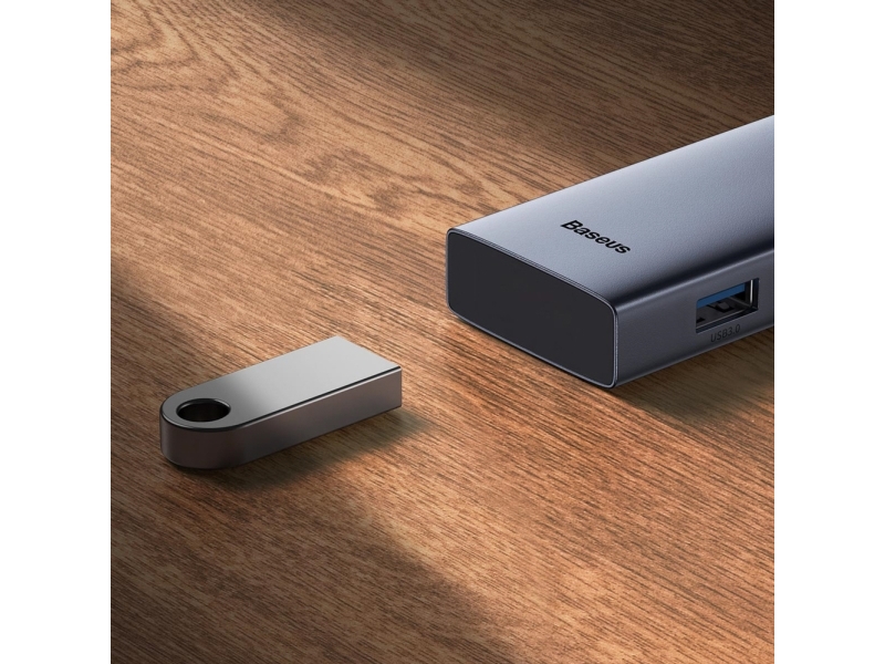Baseus Ultrajoy Series 5-I-1 Usb-C Dockingstation/Replikator (B00052801811-05)