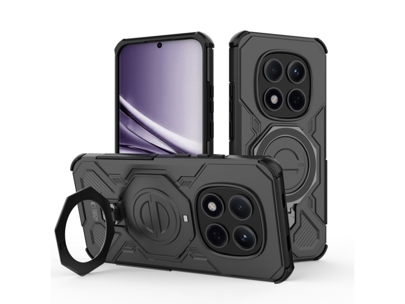 Tech-Protect Tacticstand Magsafe Xiaomi Poco M8 Pro / Redmi Note 15 Pro+ Plus 5G Matte Black (5906302352968)