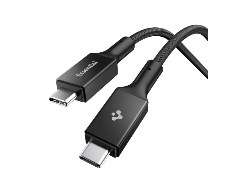 Spigen Essential Eb10015cc Usb-C Til Usb-C Kabel 100W 150 Cm - Sortieren
