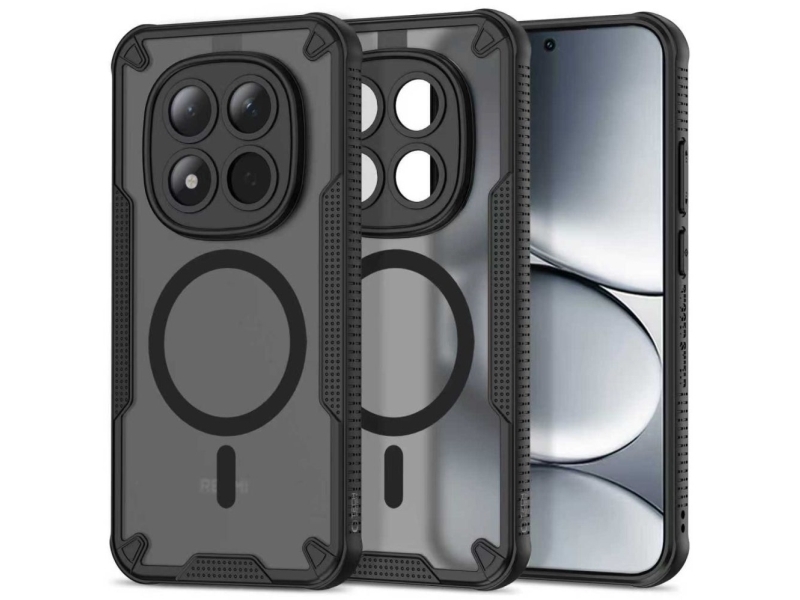 Tech-Protect Rugged Shield Magsafe Case Für Xiaomi Redmi Note 15 Pro 5G - Schwarz