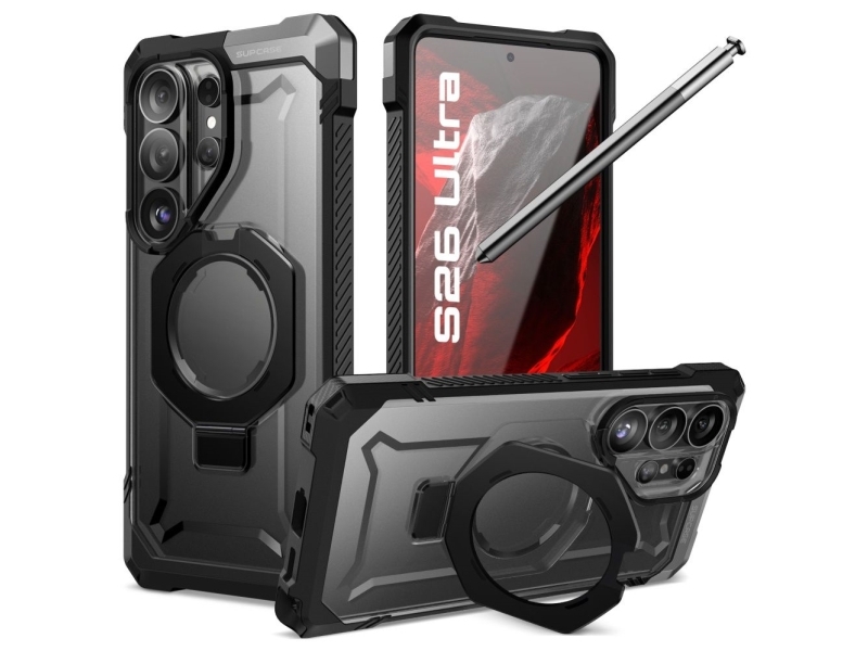 SUPCASE UB Grip Mag MagSafe Case for Samsung Galaxy S26 Ultra - Black