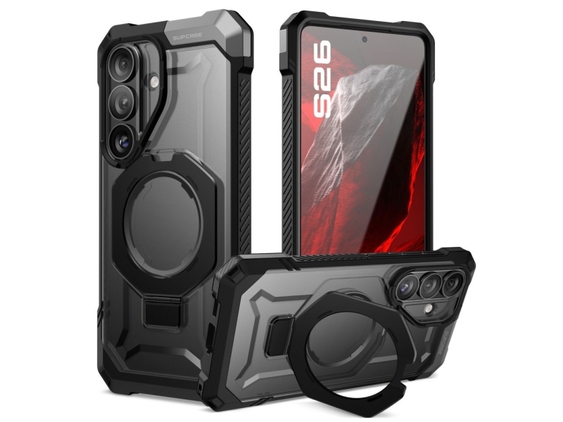 Supcase Ub Grip Mag Magsafe Case Für Samsung Galaxy S26 - Schwarz