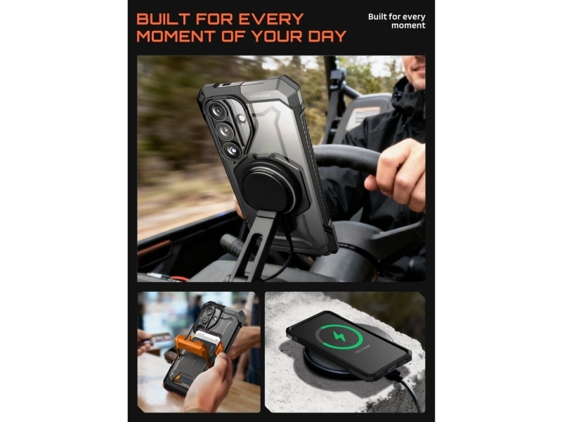 Supcase Ub Grip Mag Magsafe Case Für Samsung Galaxy S26 - Schwarz
