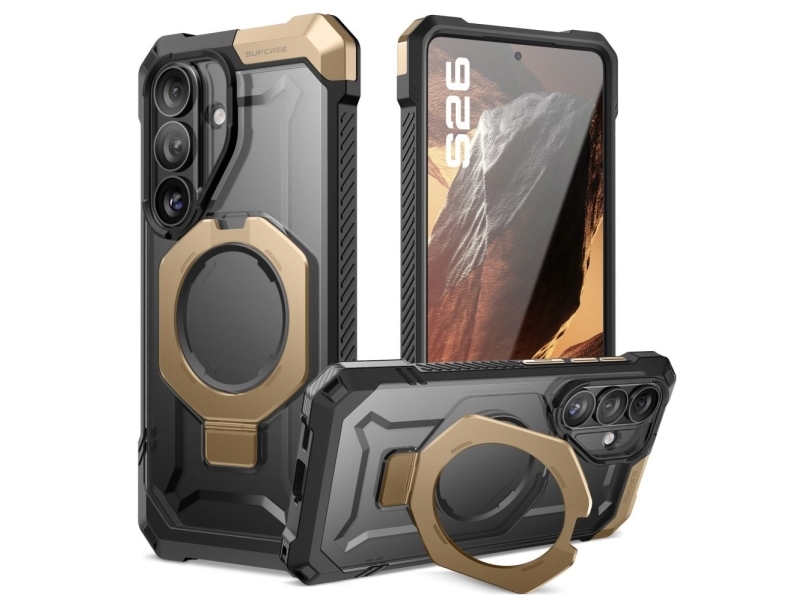 Supcase Ub Grip Mag Magsafe Case Für Samsung Galaxy S26 - Schwarz/Braun