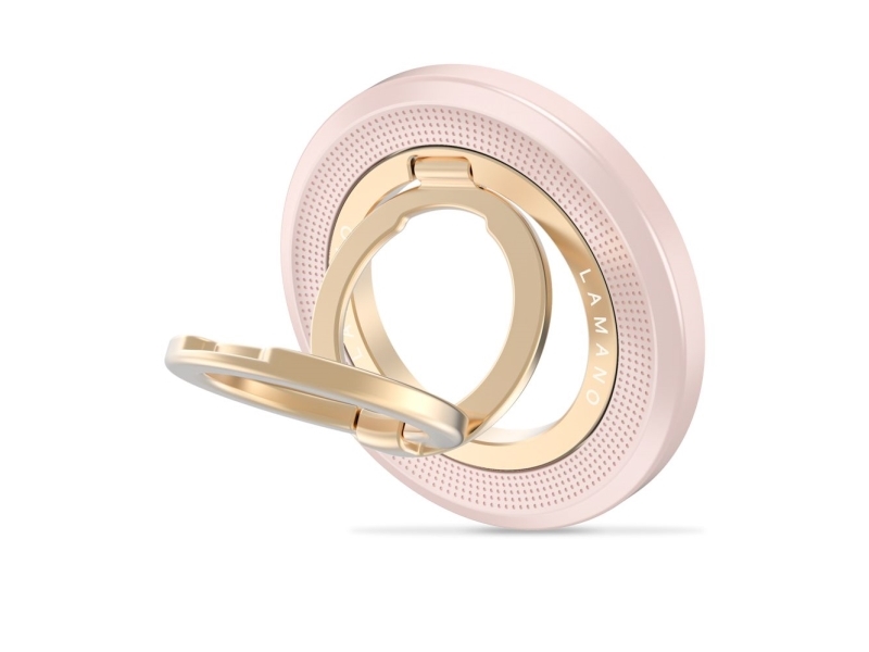 Tech-Protect Tech-Protect Mmr700 Lamano Magnetic Magsafe Ring Til Mobil Pink/Guld