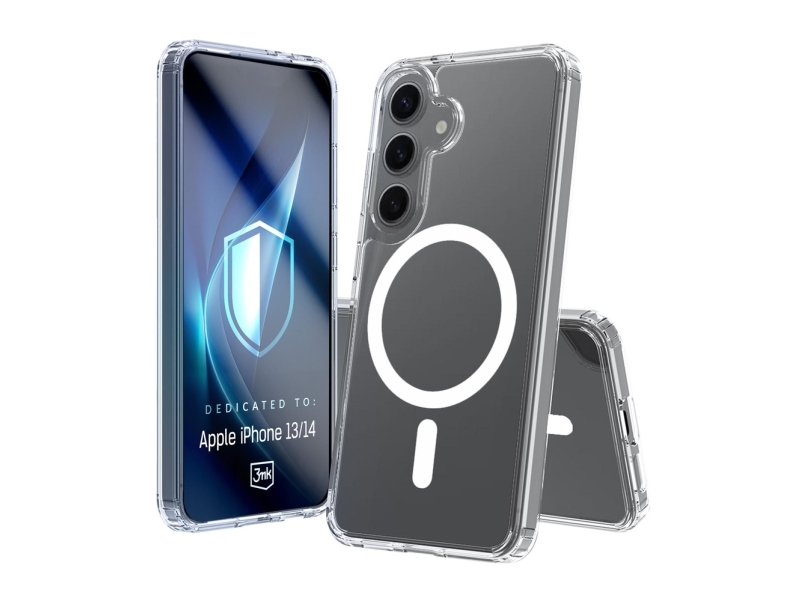 3Mk Armor Magcase Für Samsung Galaxy S24+ - Transparent