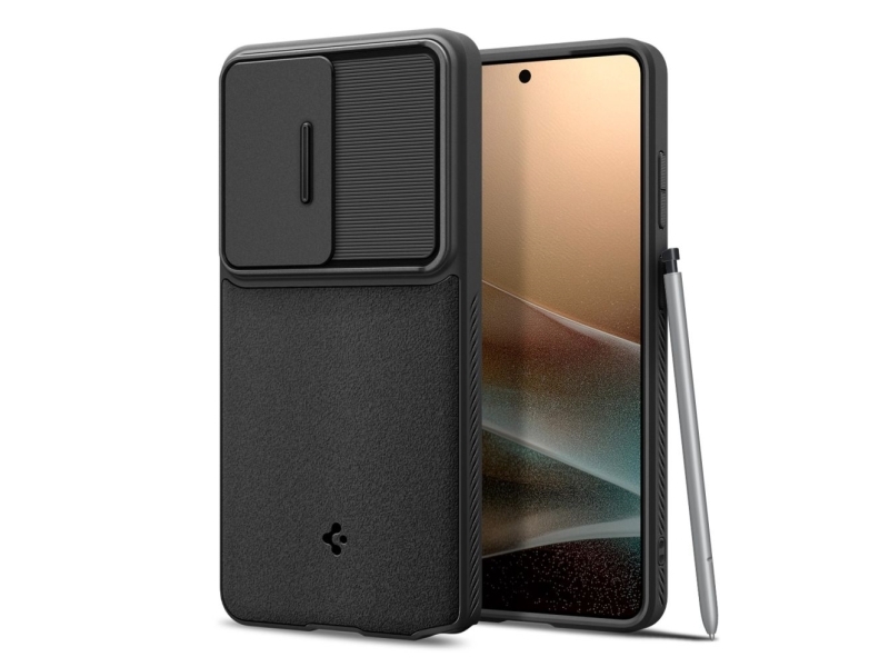 Spigen Optik Armor Case Für Samsung Galaxy S26 Ultra - Schwarz