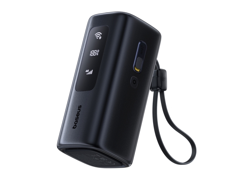 Baseus Energeek Gx11 Mifi Power Bank 20000Mah 67W Cosmic Black (E0025701)