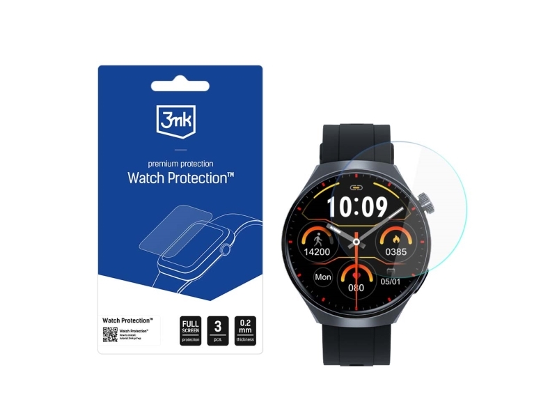 3Mk Watch Protection Arc Smartwatch-Skærmbeskytter Til Altora Everyday Slim