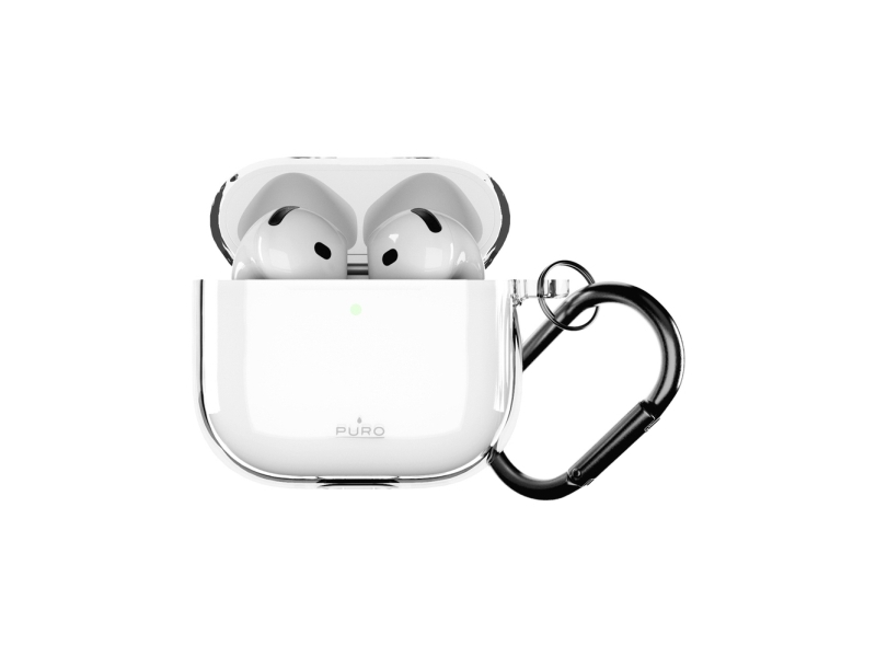 Puro 0.3 Nude Case Für Airpods 4 - Transparent