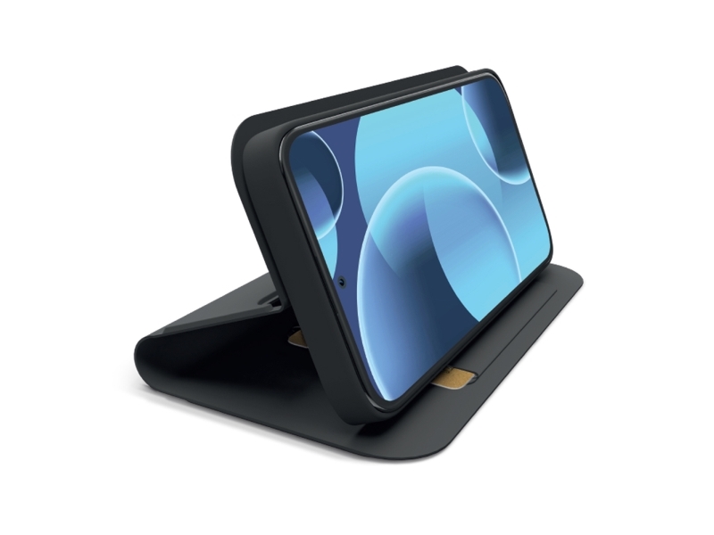 SBS Wallet Smooth Case for Xiaomi 17 Pro with Flip - Black